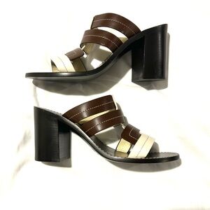 Trademark leather sandal